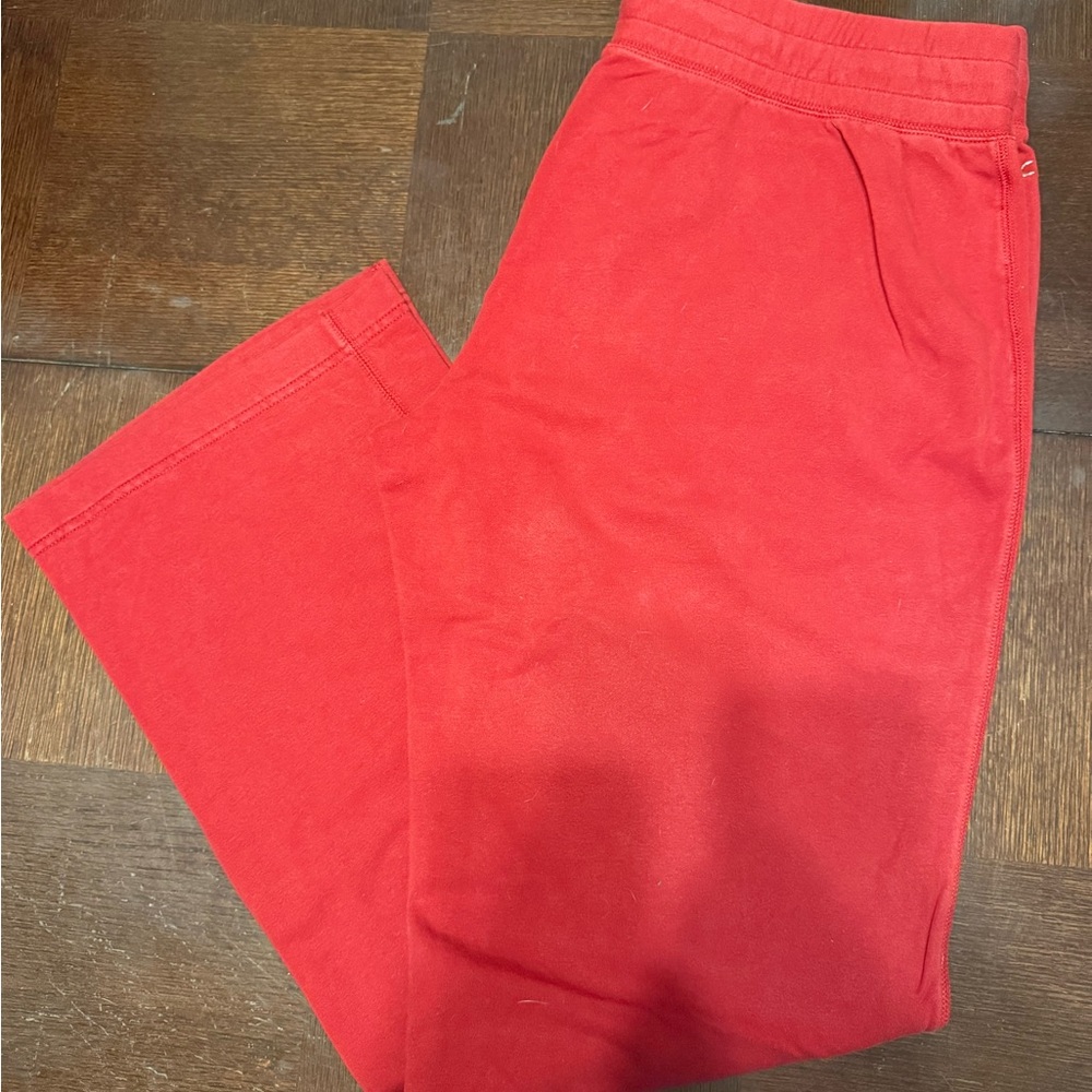 Eddie Bauer Bold Red Fleece Pants